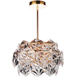 Max 40W Modern/Contemporary Crystal Others Crystal Chandeliers / Pendant Lights / Flush MountLiving Room / Bedroom / Dining Room /