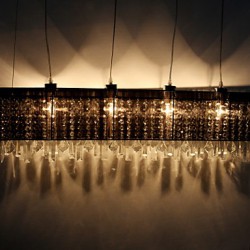 Max 60W Modern/Contemporary / Island Crystal Others Metal Pendant Lights Dining Room