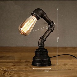Table Lamps Industrial Loft Retro Novelty Desk Lamp/Study/NightBar/Metal Painting