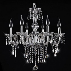 3W Traditional/Classic / Vintage Crystal / Bulb Included Electroplated Crystal ChandeliersLiving Room / Bedroom / Dining Room / Kitchen /