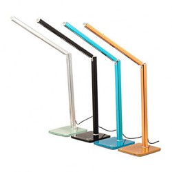 Modern Creative Foldable Collapsible Multicolor USB Touch Control 800Lux LED Desk Lamp Table Lamp