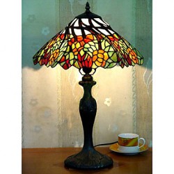  -style Floral Bronze Finish Table Lamp(0923-TF9)