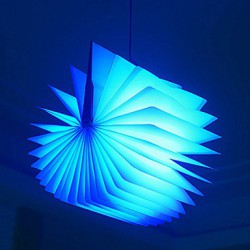 Portable Bedroom Flip folding Night Light USB Charge LED Book Light Decor Lamps (Random Color)