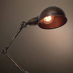 WestMenLights Industrial Gooseneck Desk Table Lamp Black Retro Antique Reading Lights