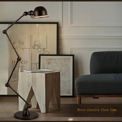 Loft Designer Style Restoring Ancient Ways Is The Folded Floor Lamp Long Arm Regulating Individuality Creative Lamps