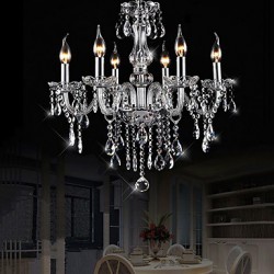 3W Traditional/Classic / Vintage Crystal / Bulb Included Electroplated Crystal ChandeliersLiving Room / Bedroom / Dining Room / Kitchen /