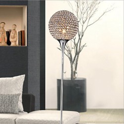 Spherical 40W Crystal Floor Light Modern Creative Floor Lamp Send E27 Bulb