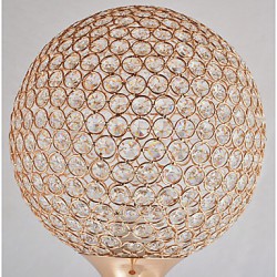 Spherical 40W Crystal Floor Light Modern Creative Floor Lamp Send E27 Bulb