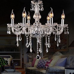 3W Traditional/Classic / Vintage Crystal / Bulb Included Electroplated Crystal ChandeliersLiving Room / Bedroom / Dining Room / Kitchen /