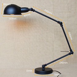 Desk Lamps LED / Swing / Arc Traditional/Classic Metal