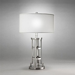 60W E27 Modern Table Lamp in Cylindrical Shape