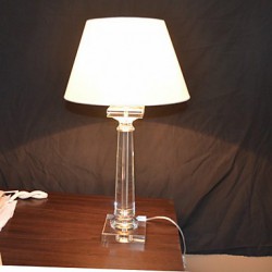 60W Modern Table Lamp with Fantastic Crystal Stand