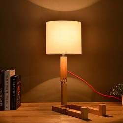 Artistical Wood Table Lamp