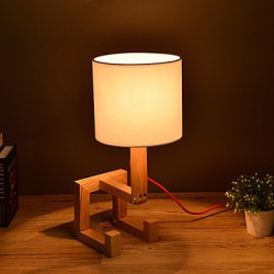 Artistical Wood Table Lamp