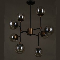 Art glass Ball Personality Round Beanstalk Chandelier