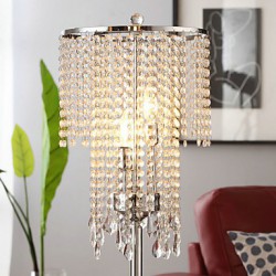 Desk Lamps Crystal Traditional/Classic Metal