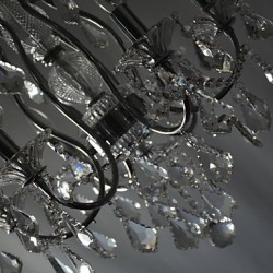 MAX:60W Traditional/Classic Crystal Chrome Metal Chandeliers Bedroom / Dining Room / Study Room/Office / Entry / Hallway