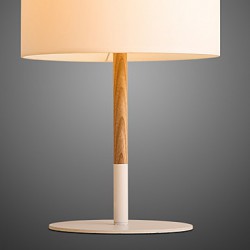 Design Style Square Feature Warm Wooden Table Lamps