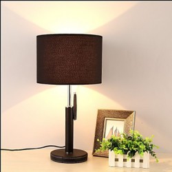 Modern Simple Leather Table Lamp With Leather