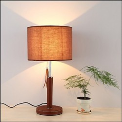 Modern Simple Leather Table Lamp With Leather