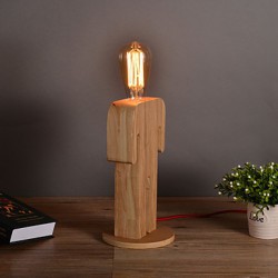 Brief Fashion Modern The Nordic / Full Wood Table Lamps Desk Lights Study Reading Lighting