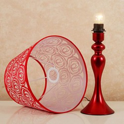 Wedding Room Big Red Desk Lamp