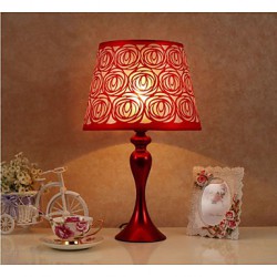 Wedding Room Big Red Desk Lamp