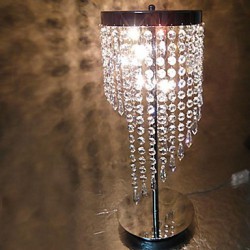 Crystal Table Lamps, Modern/Comtemporary Metal