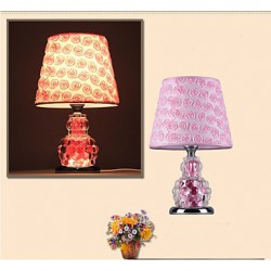 Wedding Table lamp Bedroom Bedside Fashion Small European Style lamp