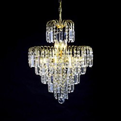 European-Style Luxury 6 Lights Chandelier In Crown Shape