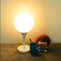 Fashion Bedroom Bedside Glass Desk Lamp