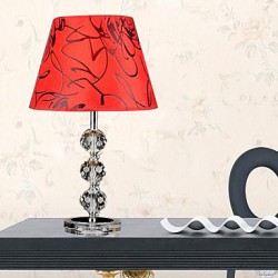 Crystal Table Lamps, Modern/Comtemporary Fabric