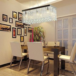MAX40W Modern/Contemporary Crystal Crystal Chandeliers Living Room / Bedroom / Dining Room / Study Room/Office / Kids Room / Hallway