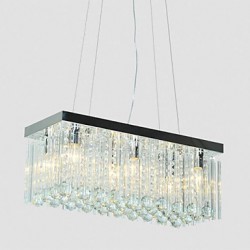 MAX40W Modern/Contemporary Crystal Crystal Chandeliers Living Room / Bedroom / Dining Room / Study Room/Office / Kids Room / Hallway