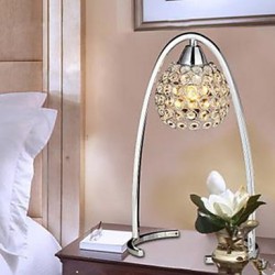 Contracted And Contemporary Creative LED Desk Lamp Crystal Decoration Lamp Adjustable Light Lamp