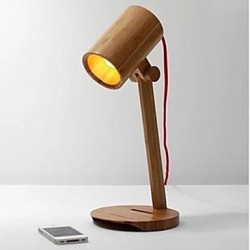 Geek Library Bamboo Qualitative The Soloist Desk Lamp