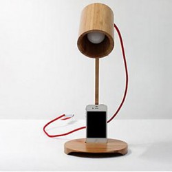 Geek Library Bamboo Qualitative The Soloist Desk Lamp