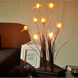 Table Lamps LED Orchid Traditional/Classic Metal