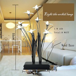Table Lamps LED Orchid Traditional/Classic Metal