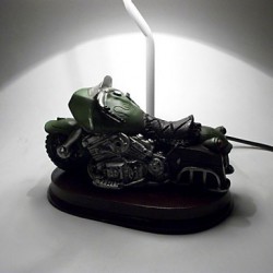 Creative Personality Novel Furnishing Articles Gifts Vintage Creative Motorcycle Lamps Led Light