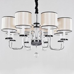 40W Modern/Contemporary Crystal Chrome Metal Chandeliers Living Room / Dining Room / Study Room/Office / Hallway