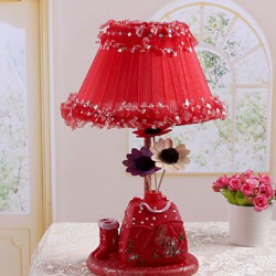 Valentine'S Day Trawberry Decoration Flower Arranging Household Handicraft Furnishing Articles Desk Lamp Led Light