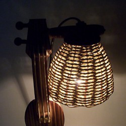 Valentine'S Day Creative Furnishing Articles Gifts Boutique Handicraft The Violin With Wooden Clock Desk Lamp Led Light